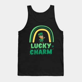 Lucky Charm St. Patrick's Day Leprechaun Tank Top